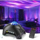 Hodans 33-Light Effect Bluetooth Northern Galaxy Light Projector Now $15.99