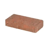 Holland Rectangle Red/Charcoal Concrete Paver for $0.25 Each