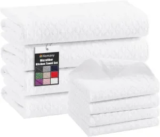 8-Pack Homaxy Microfiber Kitchen Towels Set for $8.49