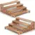 HomePekite 2-Pack 14″ Pine Wood Riser Display Stands for $12.99