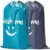 Homest 28″x40″ XL Wash Me Travel Laundry Bag (2-Pack) for $6.82