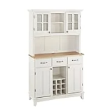 Homestyles Buffet of Buffets Off-White Server with Hutch for $193.57
