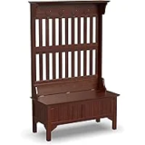 Homestyles Cherry Hall Tree with Bench for $187.56
