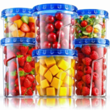 HOMETALL Airtight Freezer Storage Containers 6-Pack for $8.99