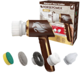 6-Piece Horsepower Waterproof Power Scrubber Gold Edition for $19.99