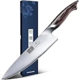 HOSHANHO 8-Inch Chef’s Knife – High Carbon Steel (10Cr15CoMoV) – $24.99 ($64.99 Original)