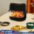Black Hot Air Fryer with Touch Screen & Visible Baking Basket – $63.68 ($102.80 Value)