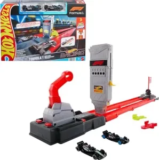 Hot Wheels Racing Formula 1 Toy Car Track Set for $12