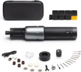 HOTO 4V Cordless Rotary Tool Kit with 35 Accessories for $30