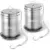 House Again 304 Stainless Steel Slim Threaded Lid Tea Infusers (2-Pack) for $9.59