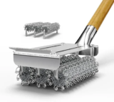 HOUSE AGAIN Bristle Free Grill Brush with 3 Replacement Heads for $14.99