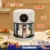 Household Air Fryer Oven 4.2L with 360° Viewable Touchscreen for $36.47