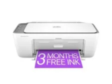 HP DeskJet 2855e All-in-One Printer for $49.99 with 3 Months Free Instant Ink