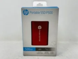 HP P500 500GB Portable External SSD (Red) – $65.00 ($100.00 Original)