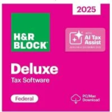 H&R Block Tax Software Deluxe 2025 for PC/Mac – Now Only $14.99