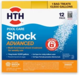 12-Pack HTH 52037R Pool Care Shock for $36 – Advanced Swimming Pool Chemical