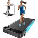 Huanuo 2.5 HP Walking Pad with 330lb Capacity for $69.99
