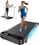 HUANUO Walking Pad Treadmill with 5° Incline for $64.99