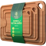 Set of 3 HUAXUS Wood Cutting Boards for $19