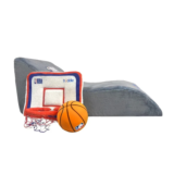 Huddle NBA 2-in-1 Basketball Sofa with Removable Hoop for $20 $20.00