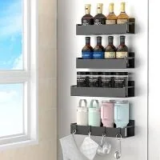 HuggieGems Magnetic Spice Rack Organizer (4-Pack) – $9.99