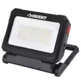 Husky 2500 Lumens Dual Power Rechargeable LED Work Light for $19.88