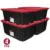 4pk Hyper Tough 27 Gallon Plastic Storage Container w/Snap-On Lid – $32.00