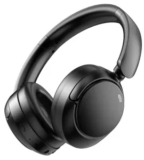 IKT Hybrid Active Noise Cancelling Bluetooth Headphones (Black) – $26