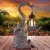Illuminew Solar Elephant Garden Statue Light for $12.15