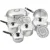 IMUSA Heavy Duty 13-Piece Cast Aluminum Cajun Cookware Set for $310.86