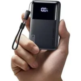 Iniu 10000mAh 45W Power Bank with USB-C Cable for $17.98
