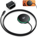 INIU 15W Qi2 Certified MagSafe Magnetic Wireless Charger for $9.79