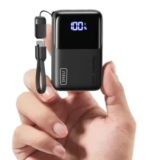 INIU 10000mAh 45W PD Portable Charger Power Bank for $18