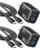 INIU 2-Pack USB C Charger Block with 5′ Cable for $8.39