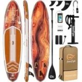 InnoExpo 11′ Inflatable Stand Up Paddle Board Kit for $98