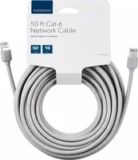 Insignia 50-ft Cat-6 Ethernet Cable for $7.99
