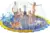 Instraella 110″ Splash Pad Non-Slip Sprinkler Mat for $27