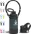 Insulated 12oz Water Bottle with Two Lids for $4.99