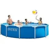 Intex 12’x30″ Metal Frame Swimming Pool (Model 28210EP) Now $69.15