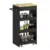 IRONCK Rolling Wood Storage Kitchen Cart for $45