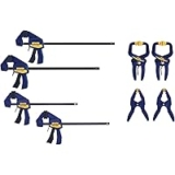IRWIN QUICK-GRIP 8ct Mini Bar Clamps for Woodworking – $26.99