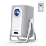 iSinbox 1200-ANSI 1080p Outdoor Projector with WiFi and Bluetooth for $100