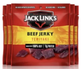 Jack Link’s Beef Jerky On-the-Go Original 5-Pack (0.625oz bags) $4.43 at Amazon
