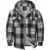 Jacketown Men’s Zip Up Fleece Flannel Jacket for $14.99