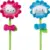 Hello Kitty & Cinnamoroll Plush Flower Set 2-Pack for $5.99