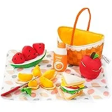 Jollybaby Soft Picnic Basket Play Food Set for $12.49