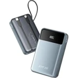 2-Pack Joyfar 30000mAh USB-C Power Banks with Built-in Cables – $27.99