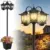 Joyoowild 74″ 3-Head Solar Lamp Post Light Now $69.99