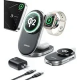 Joyroom Qi2 15W Fast 3-in-1 Wireless Charger with 30W Adapter for $13.74