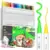 JusArt 24-Color Dual Tip Acrylic Paint Markers Set $6.99